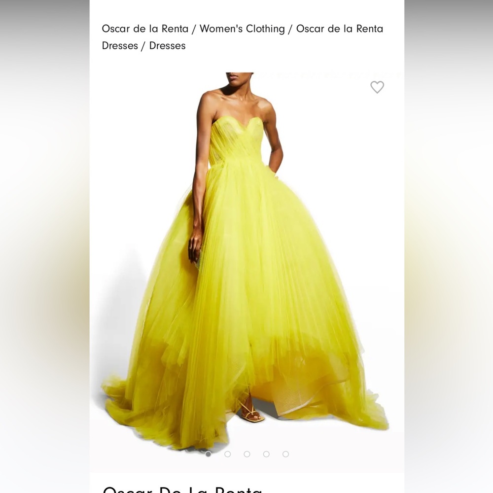 Oscar de la Renta gown